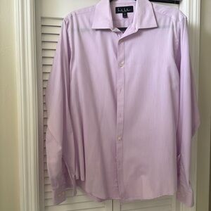 Nicole Miller men’s button up dress shirt 16 L
Like new only wore once